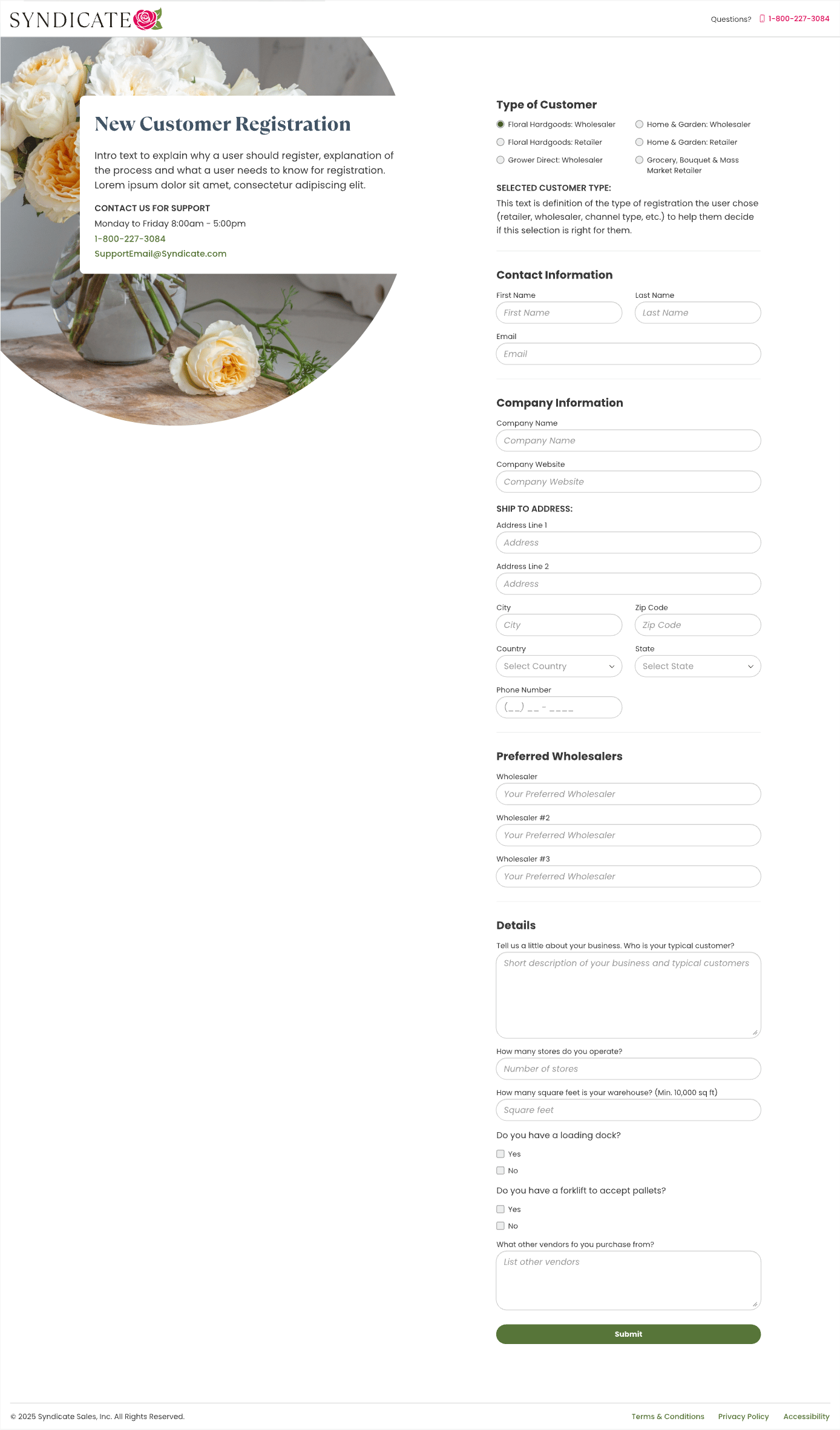 Design of autoship modal on product page